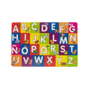 Rompecabezas Abecedario Animales de Colores (20 pzs)